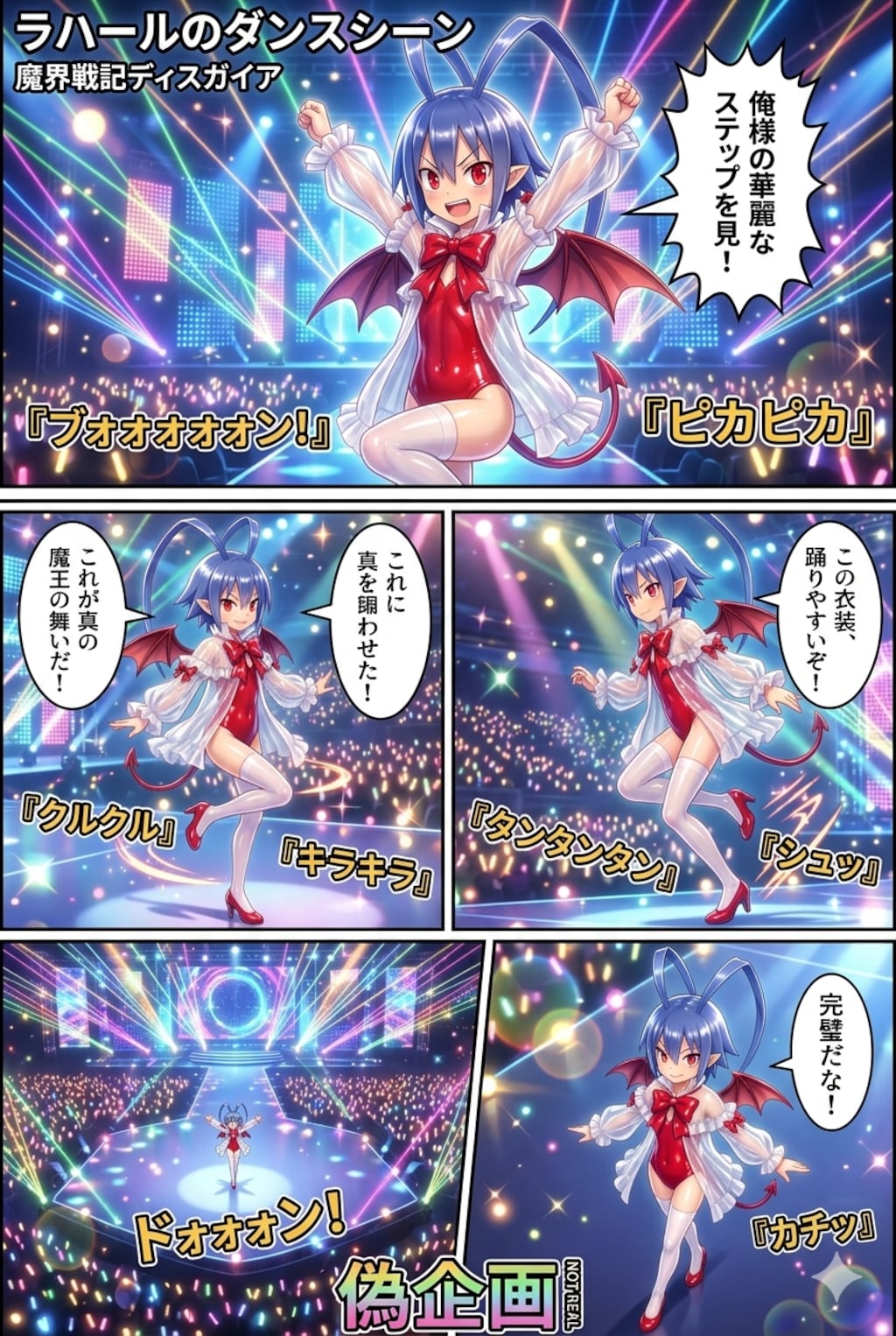 ラハールのダンスシーン　魔界戦記ディスガイア