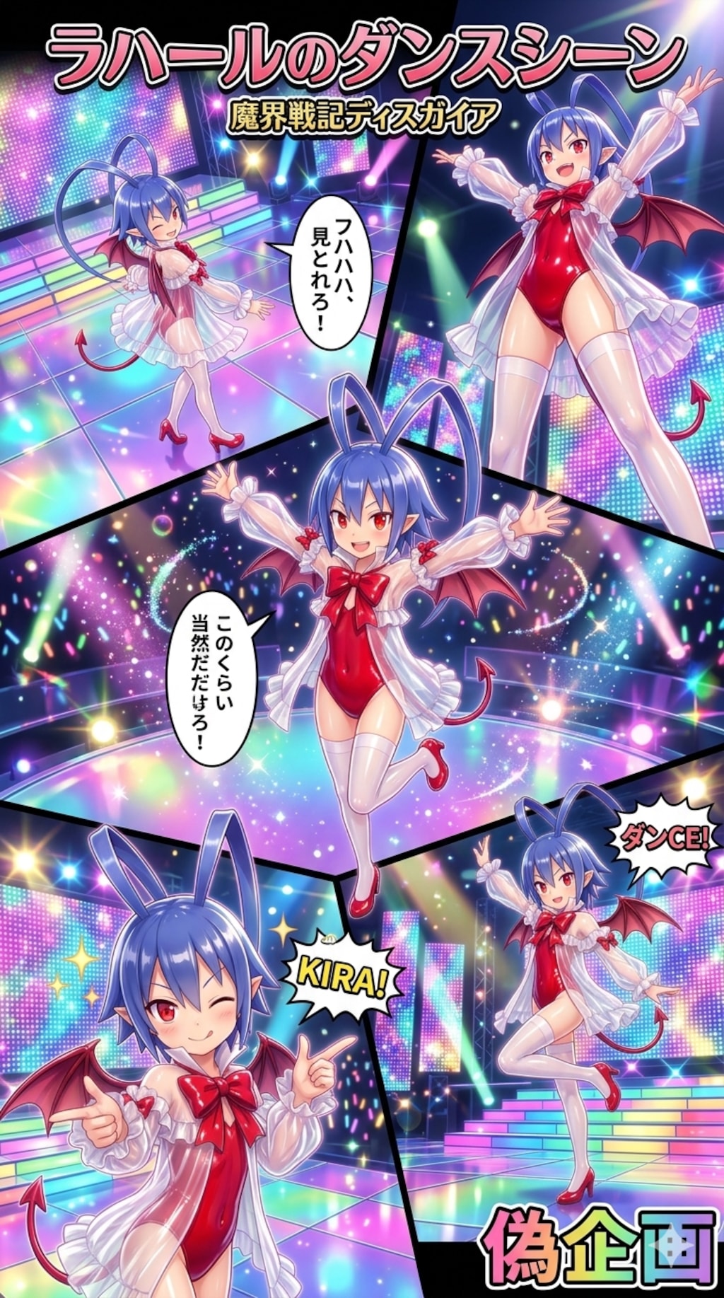 ラハールのダンスシーン　魔界戦記ディスガイア
