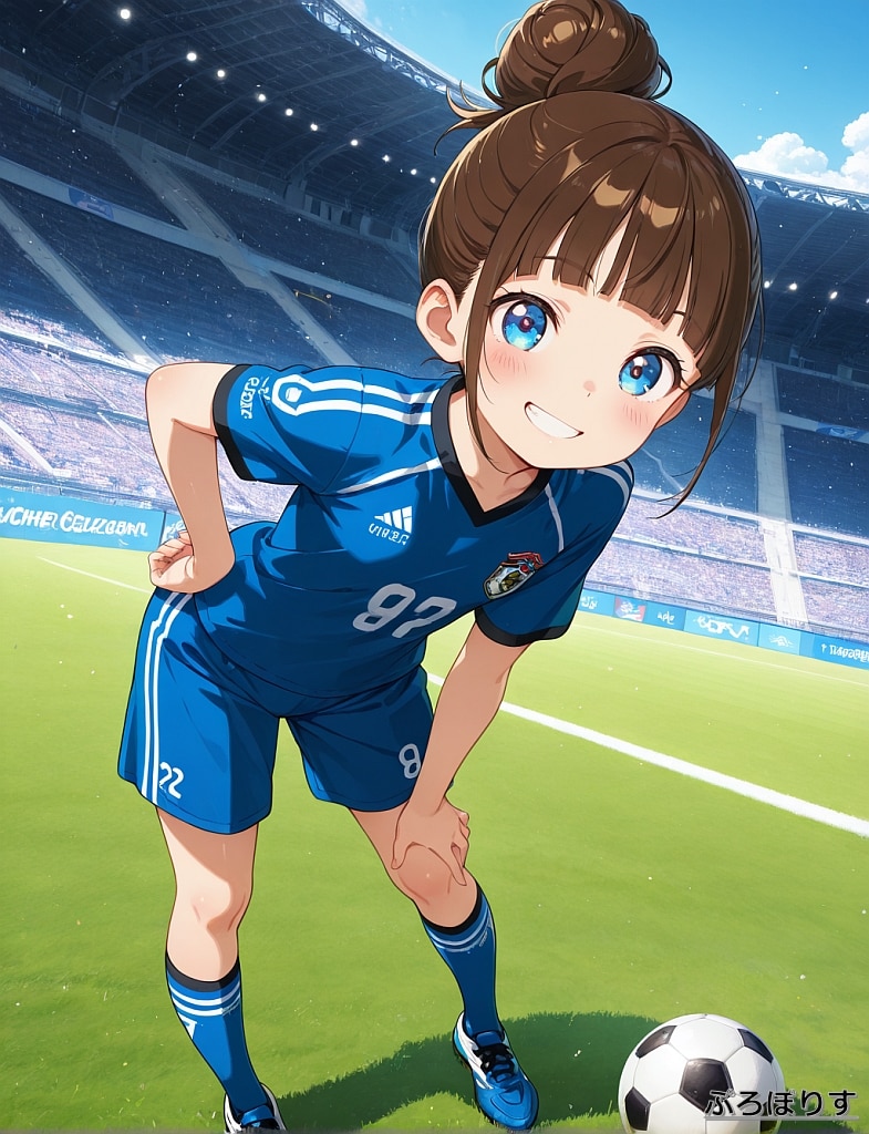 蹴球少女