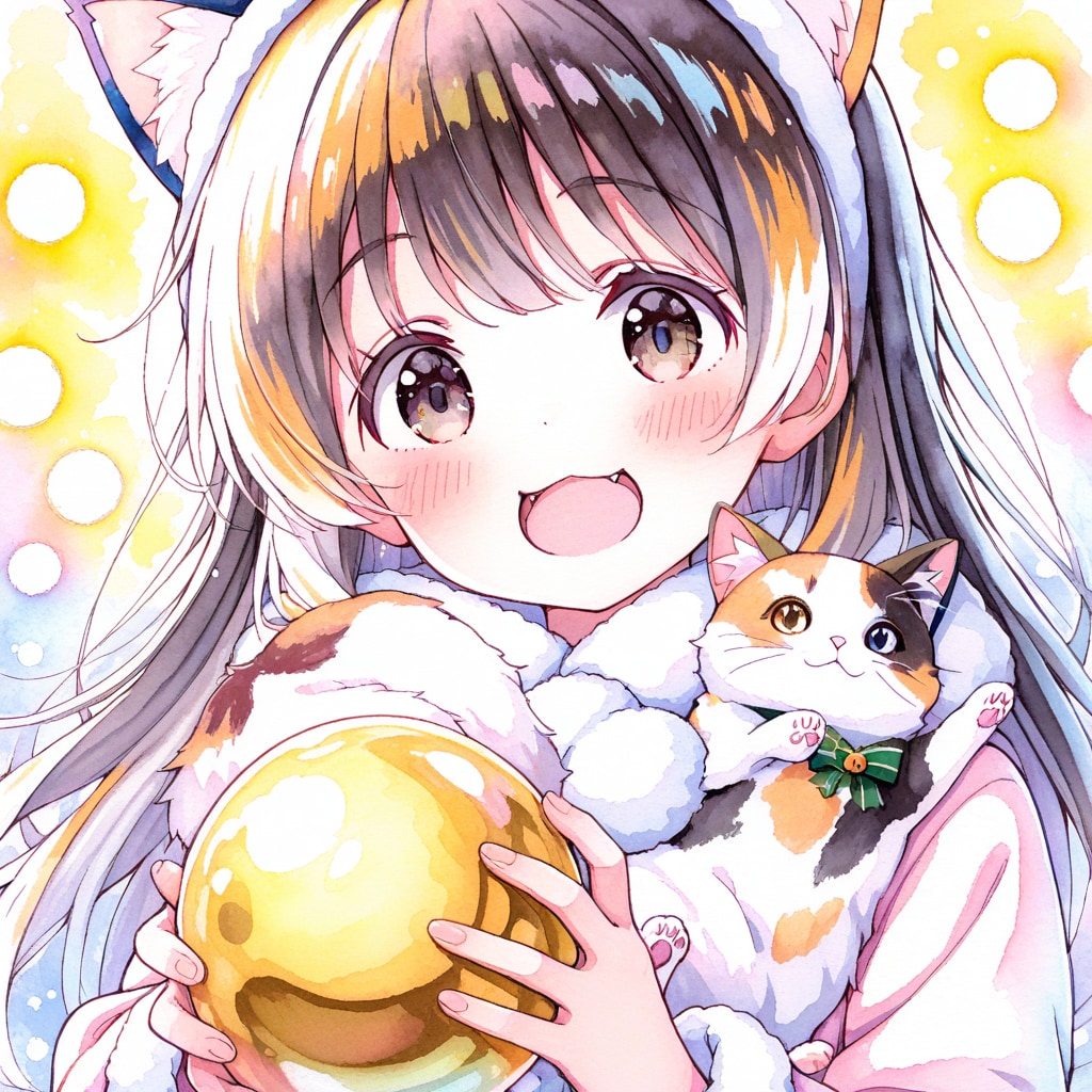 ピカピカ金の玉