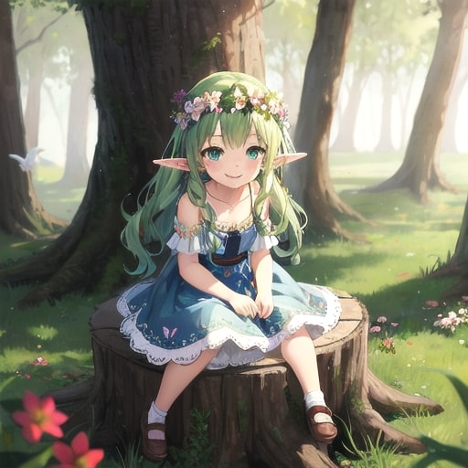 小さなエルフ | の人気AIイラスト・グラビア