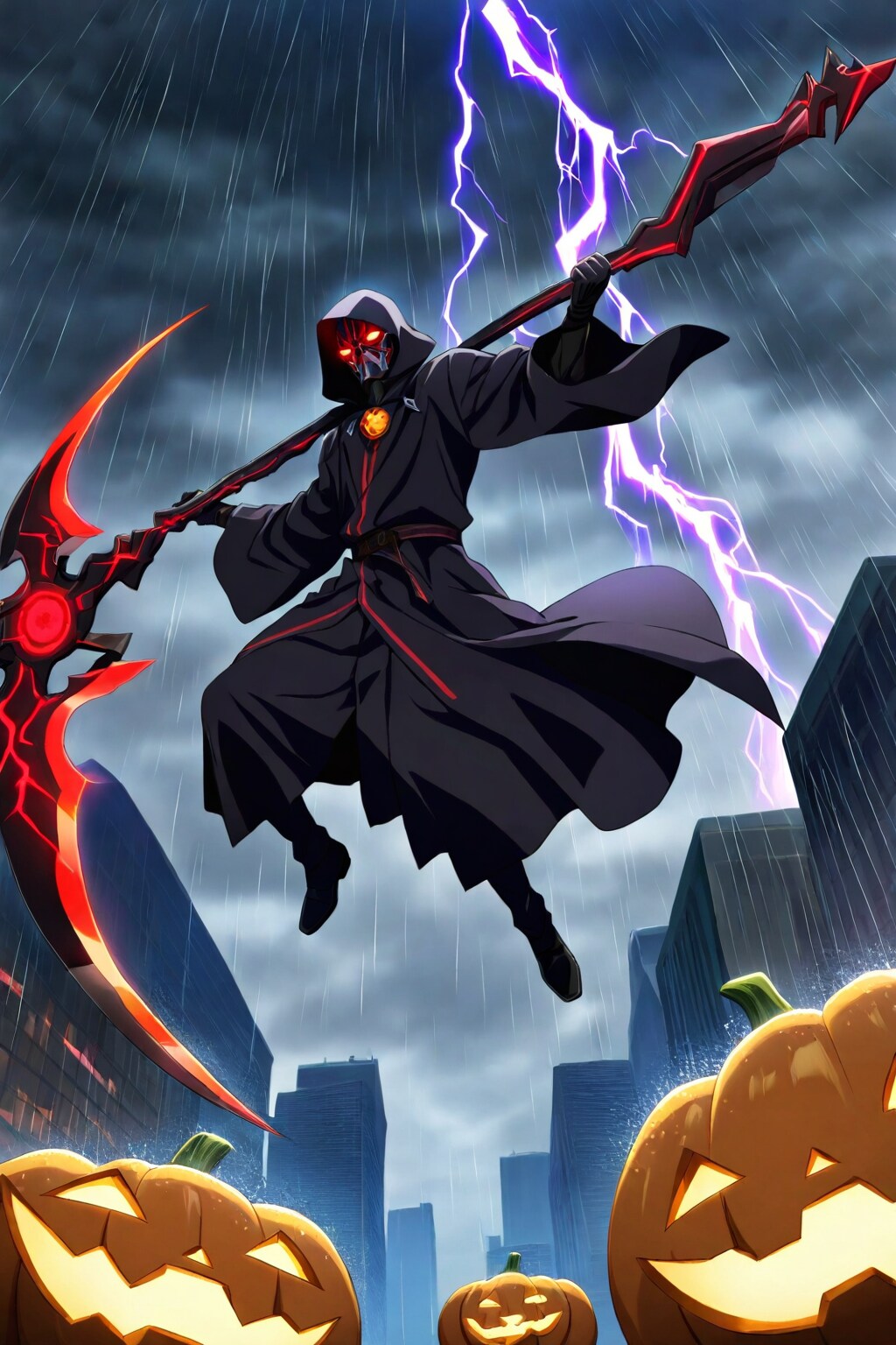 【ハロウィンなかぼちゃ】かぼちゃ頭にかぶる予定だったんだけどな😅