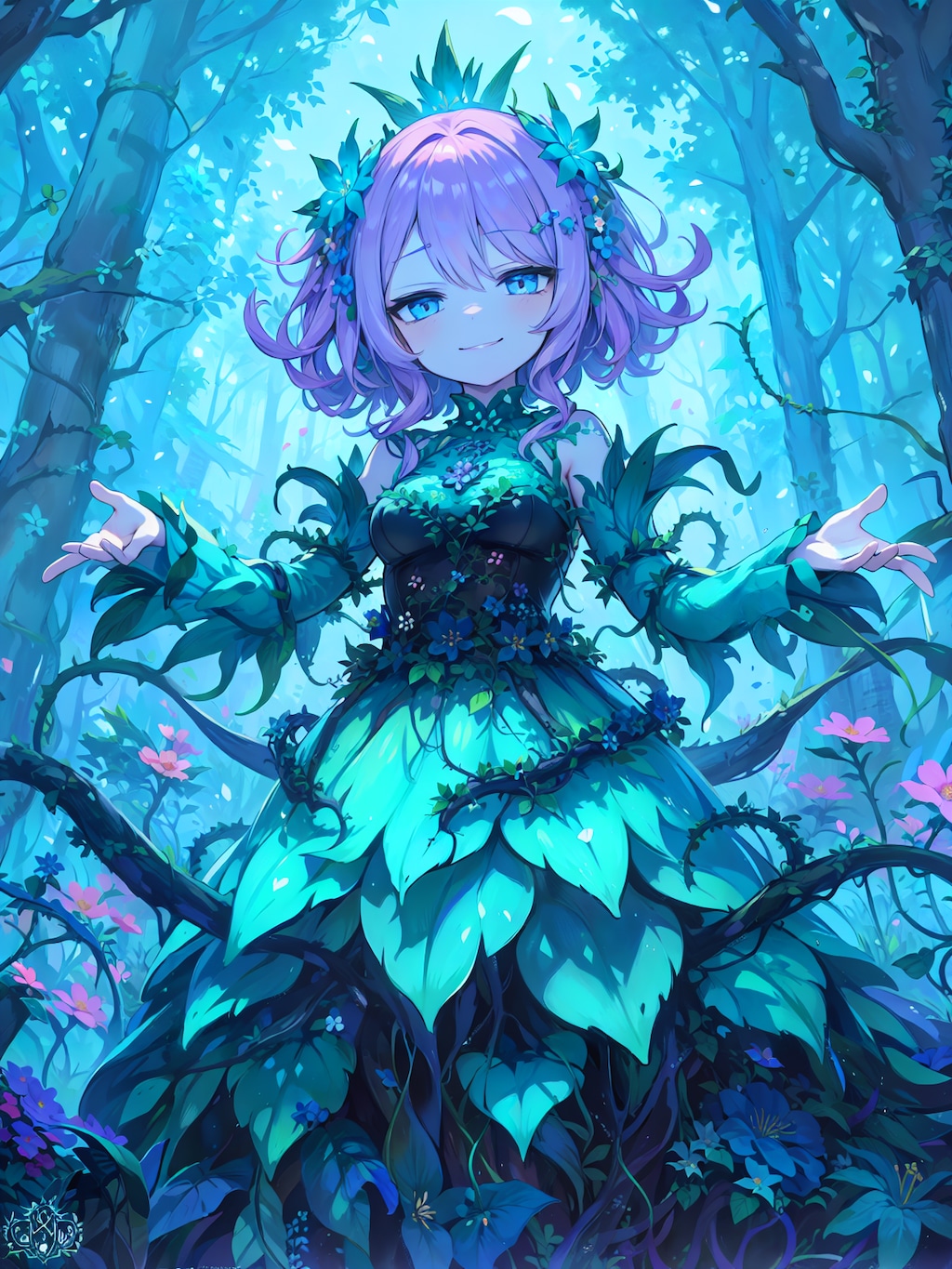 死霊の森のアルラウネ