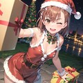 とあるシリーズ　御坂美琴　サンタ衣装 2枚目