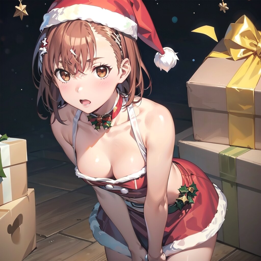 とあるシリーズ　御坂美琴　サンタ衣装