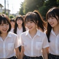私立ノーブラ学園 3枚目