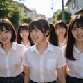 私立ノーブラ学園 6枚目
