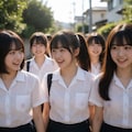 私立ノーブラ学園 2枚目