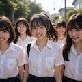 私立ノーブラ学園 4枚目