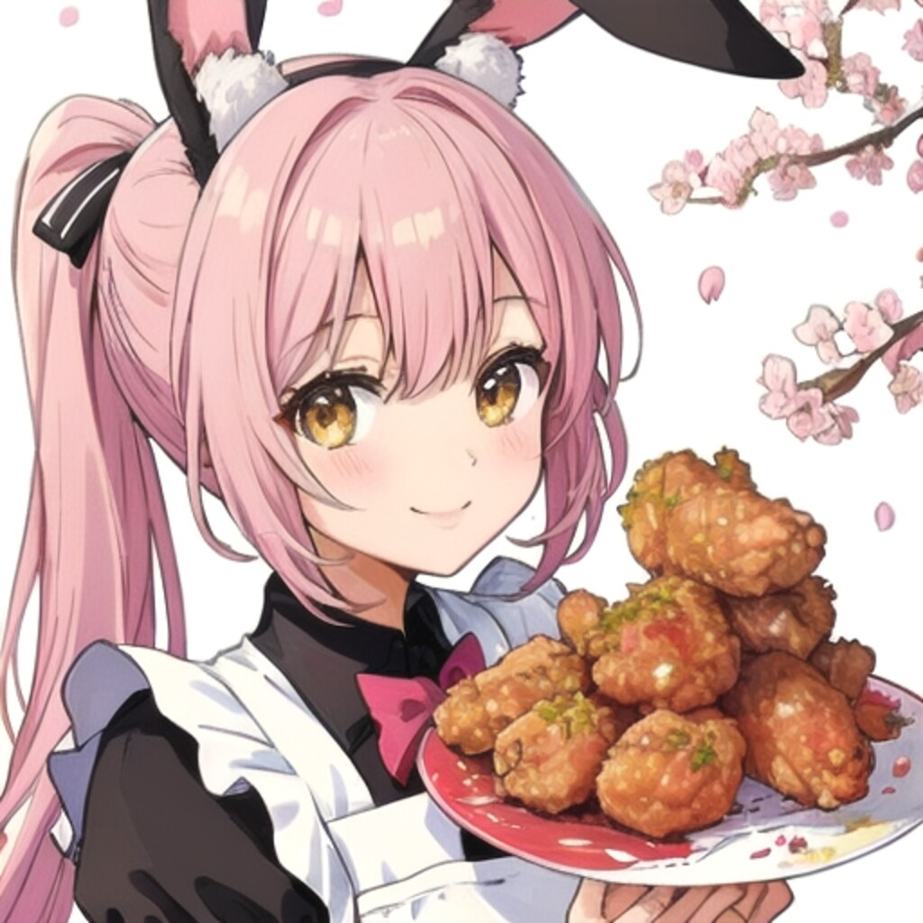 春兎メイドと唐揚げ祭り