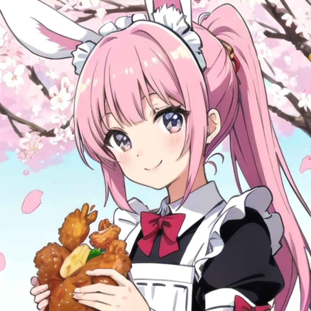 春兎メイドと唐揚げ祭り