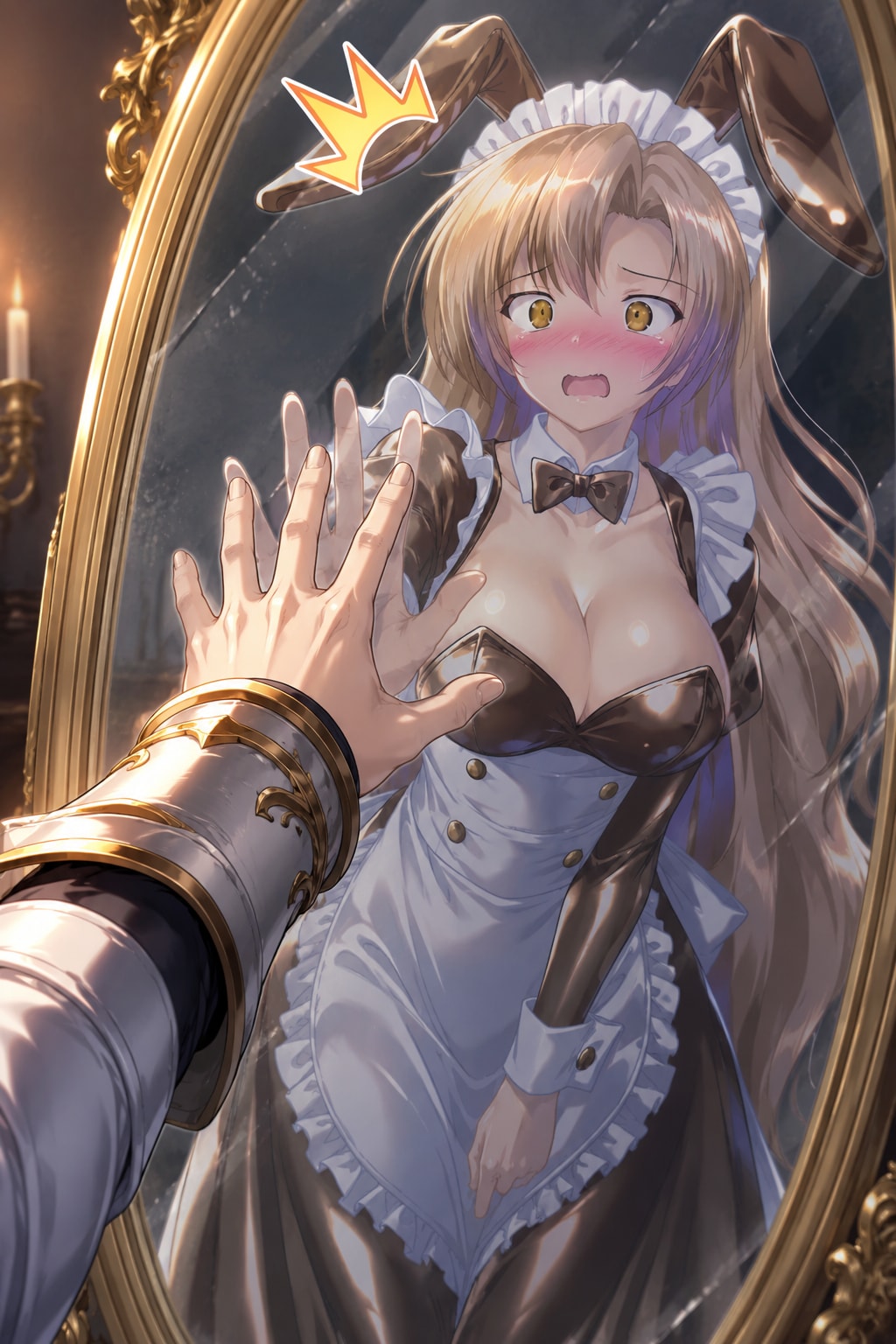 鏡の中のうさぎ