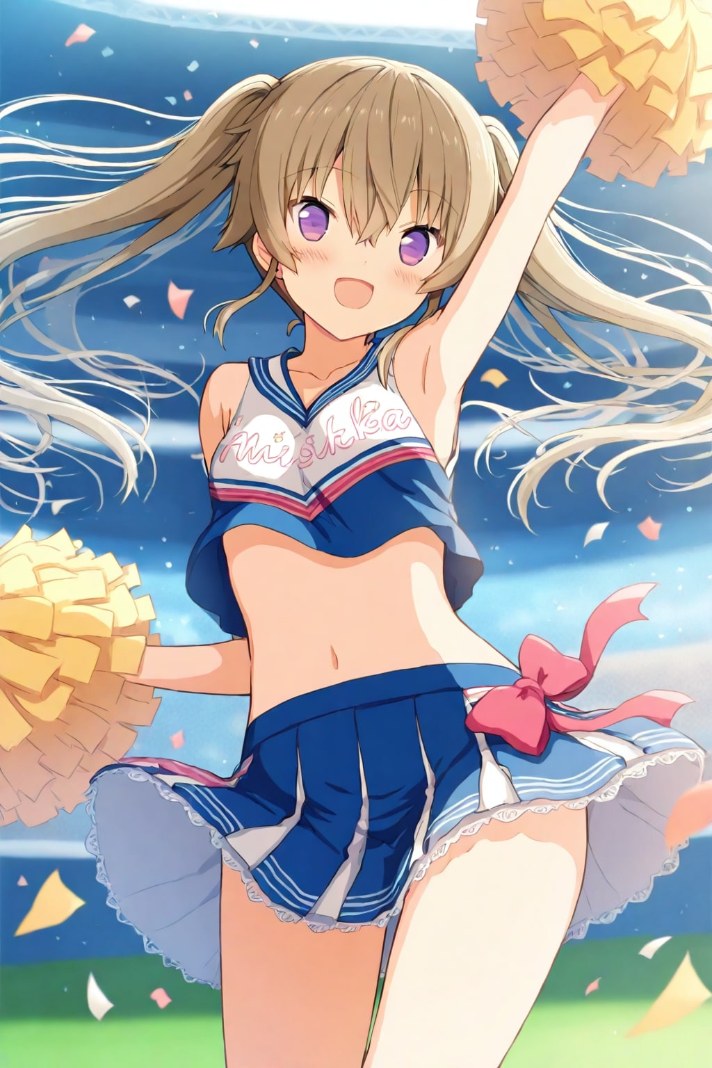 チアガールな真白