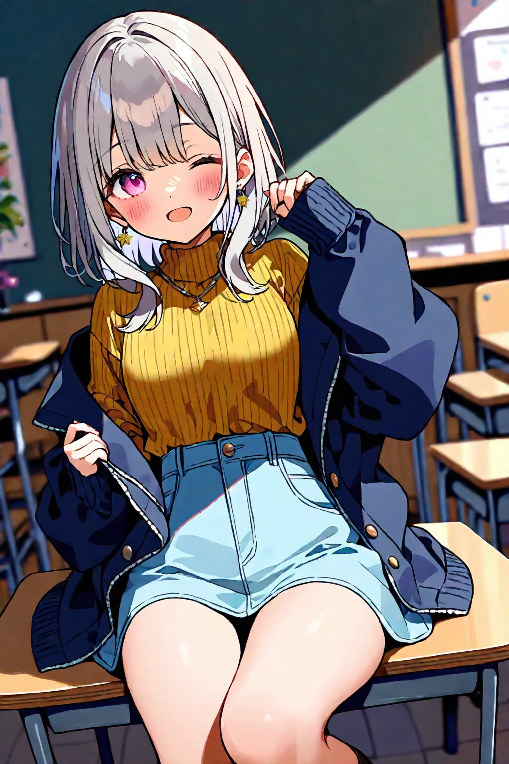 ウインク | の人気AIイラスト・グラビア