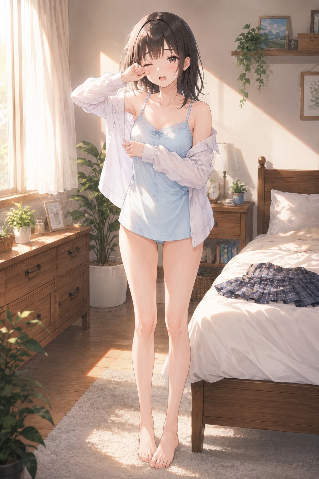 朝の支度(幼馴染)