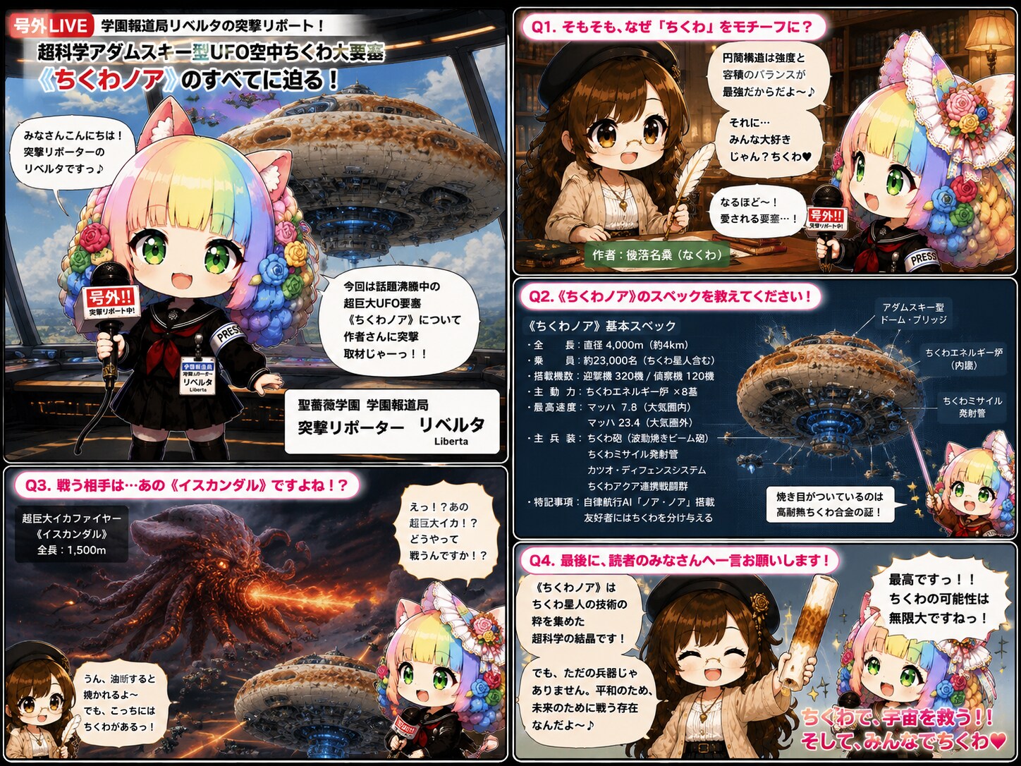 《ちくわノア》について突撃リポート🎤