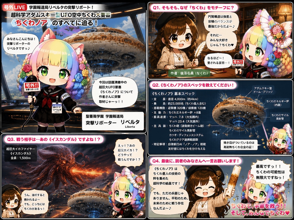 《ちくわノア》について突撃リポート🎤