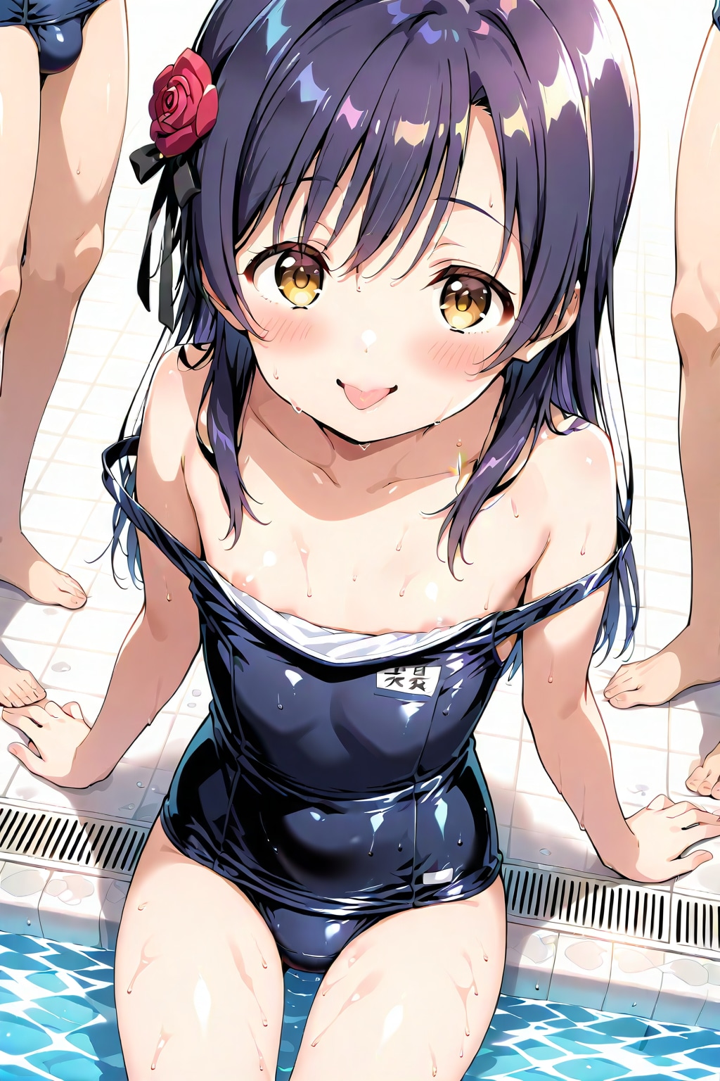 スクール水着を脱ぎましょう⑤　ほたるん（一条蛍）（1）