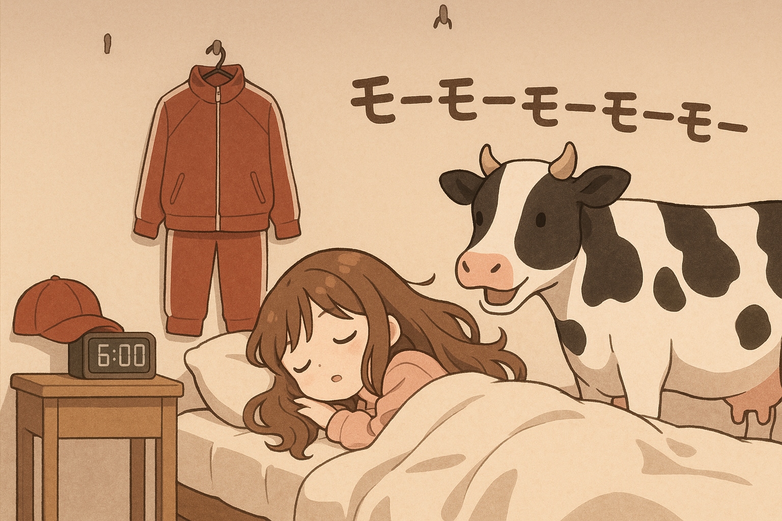 モーニングコール(08/31) | の人気AIイラスト・グラビア