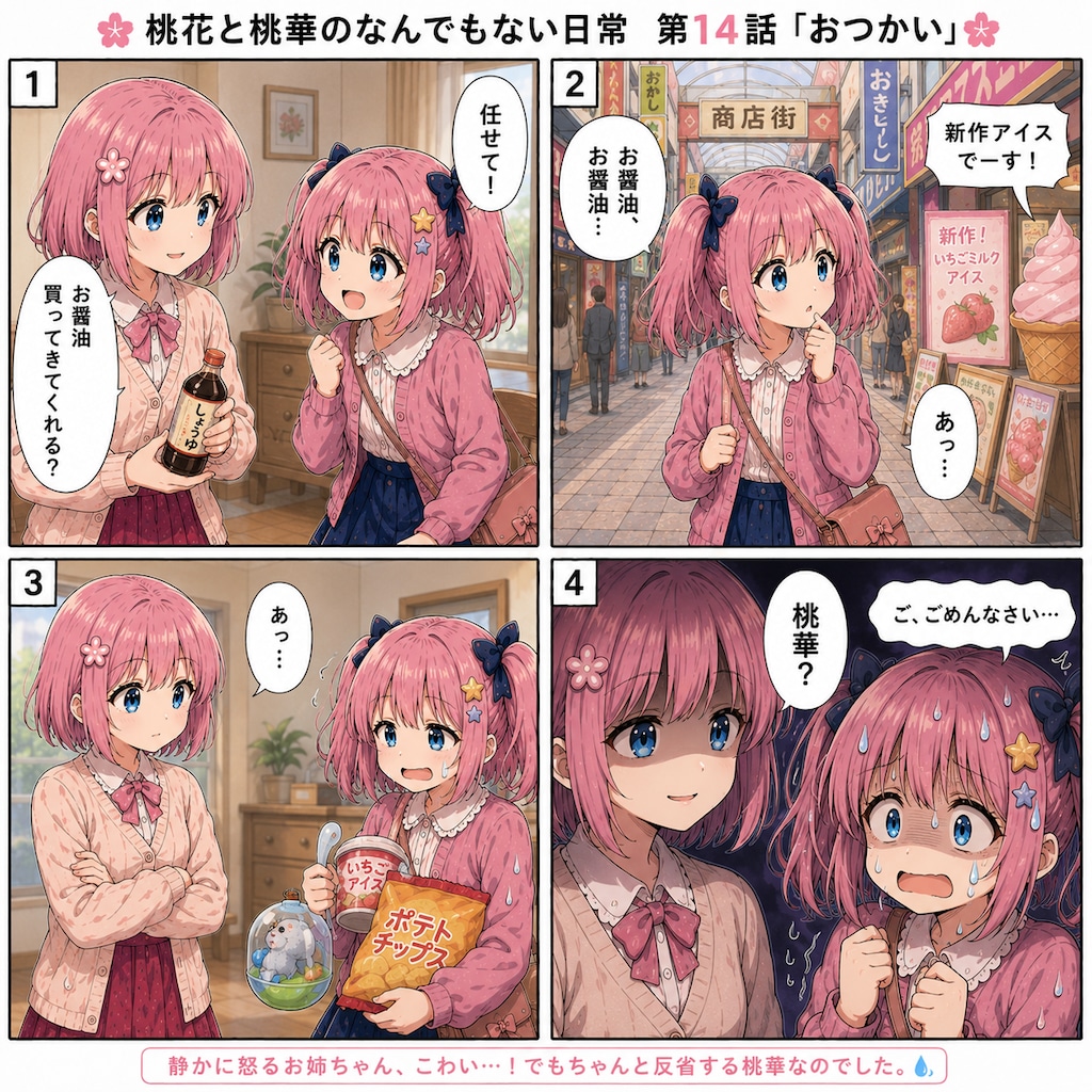 桃花と桃華のなんでもない日常⑭