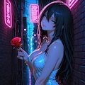 “花”売りの少女 2枚目