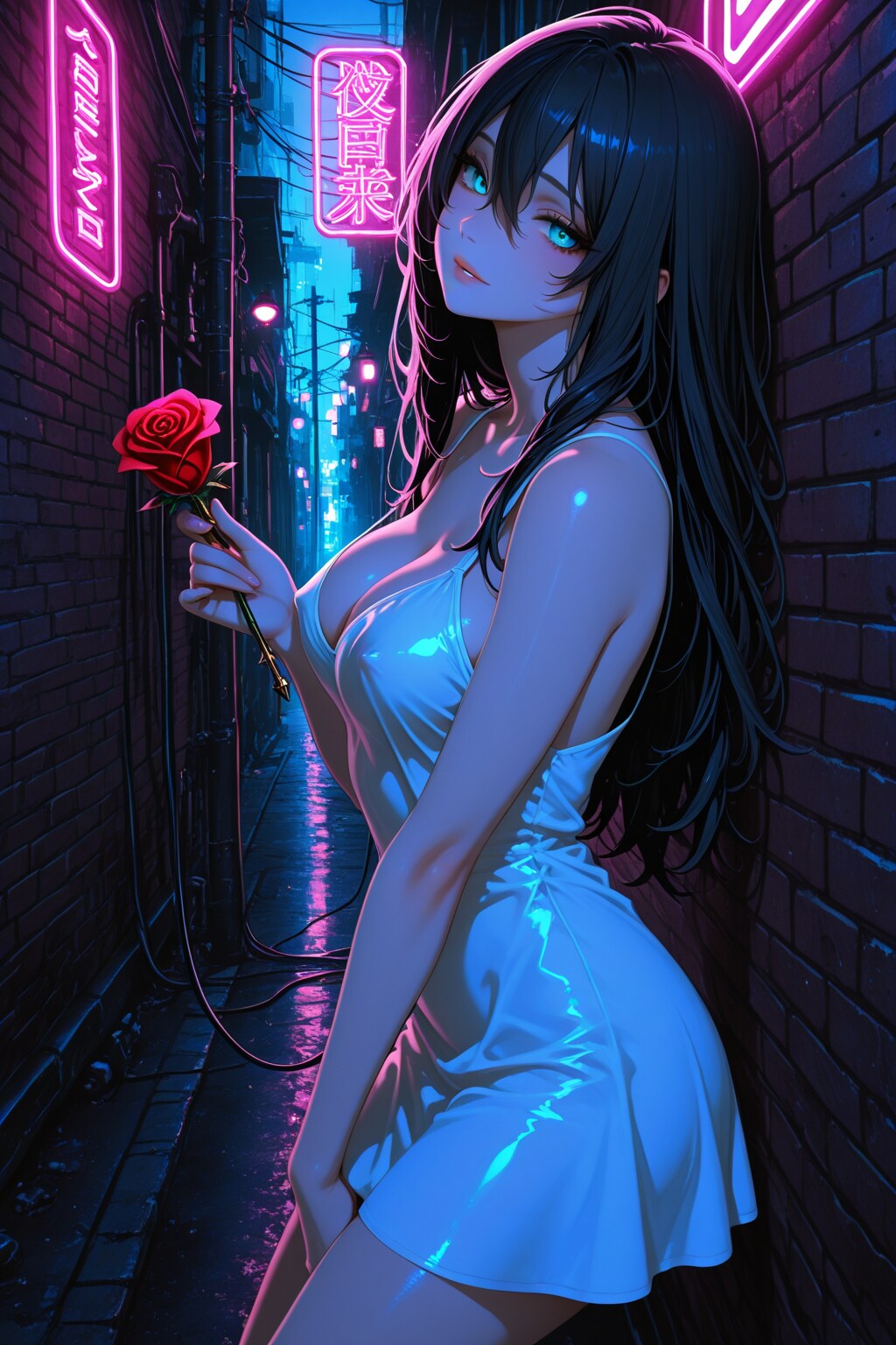 “花”売りの少女