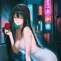 “花”売りの少女 3枚目