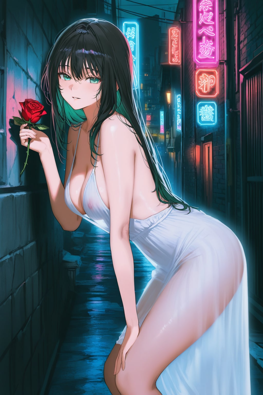 “花”売りの少女