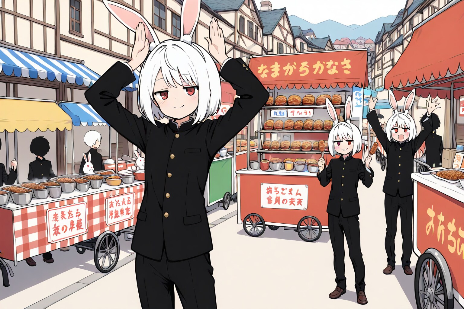 謎ポーズ | の人気AIイラスト・グラビア