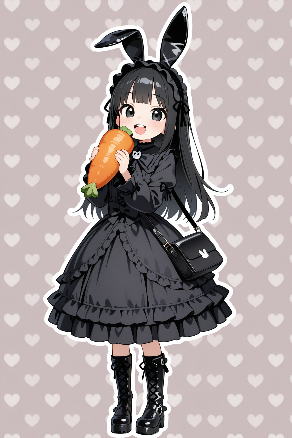新キャラ！？黒うさぎちゃん♡