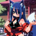 エアコンが無い狐の里を今年の猛暑が直撃！・・汗だくお狐様達💦・・そんな姿も魅力的に感じてしまう俺💦！ 2枚目