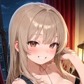 あっ！　サンタさん……あれ？　毎年来る人と違うっスね……どこかで見たような……先輩！　もしかして……サンタのバイト始めたんスか？　サンタさんも色々忙しいスからね……。 5枚目