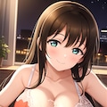 巨乳後輩の着衣パイズリ② 6枚目
