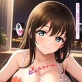 巨乳後輩の着衣パイズリ② 4枚目