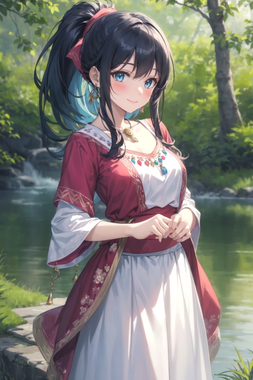 ジプシー風 | の人気AIイラスト・グラビア