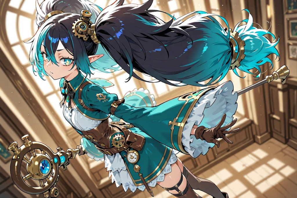 エルフの女の子