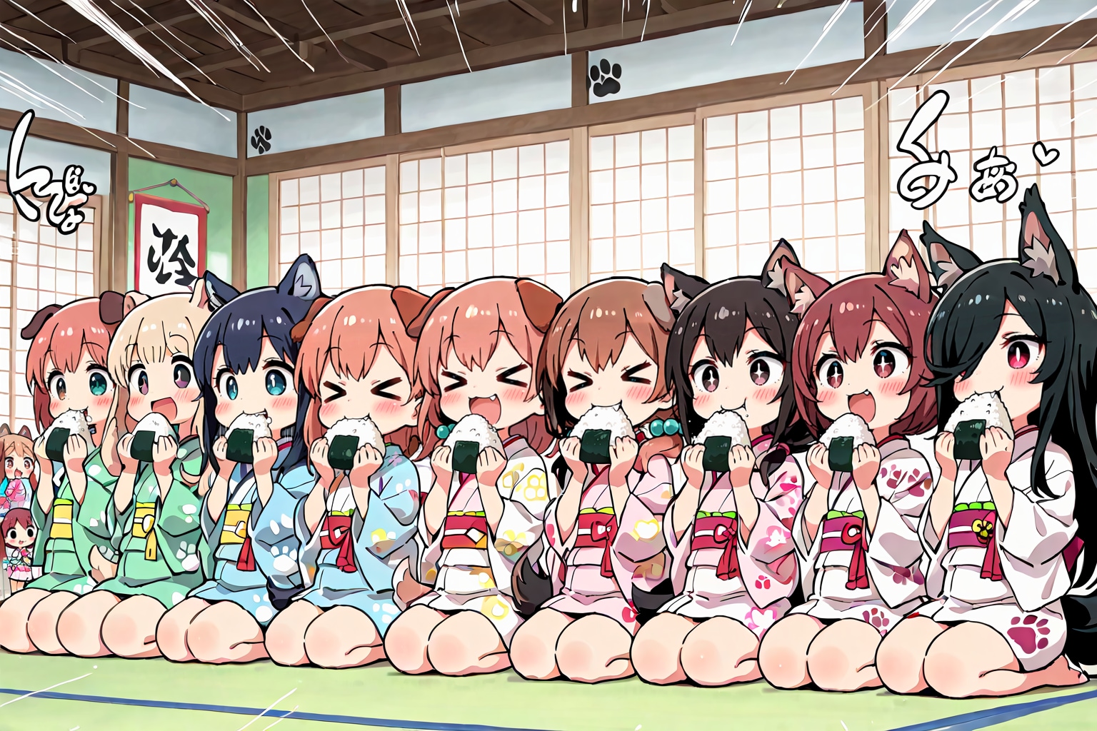 １月１７日はおむすびの日、でした！ | の人気AIイラスト・グラビア