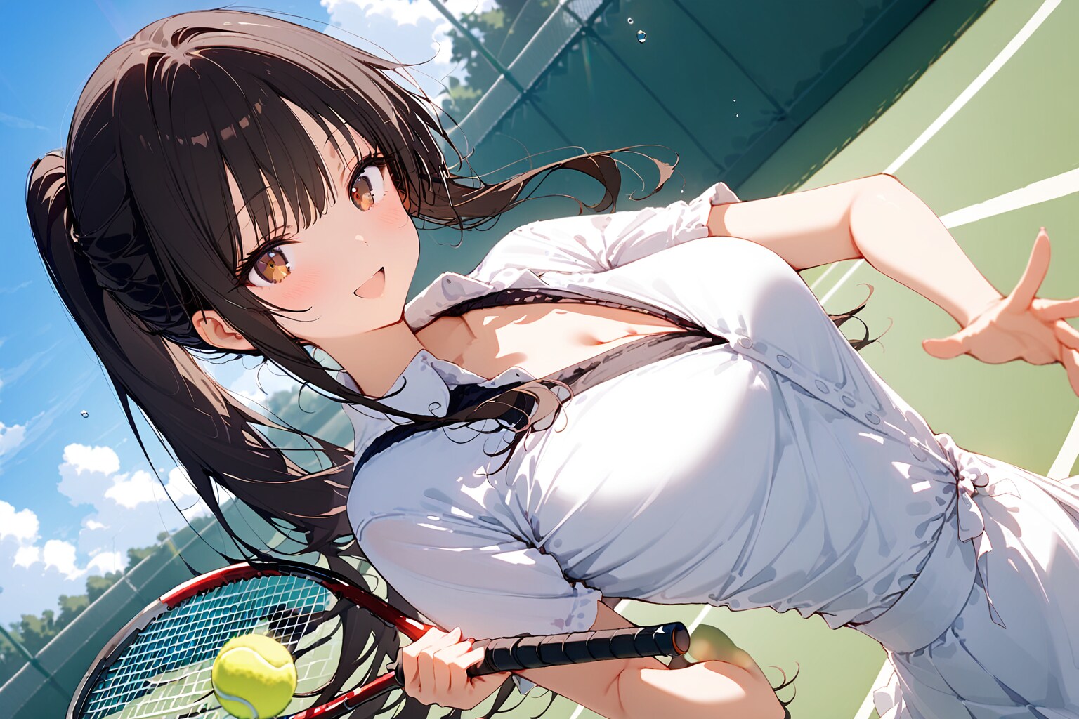 忍さんのテニス（異世界の女忍者さん（忍さん）番外編）（HALO）