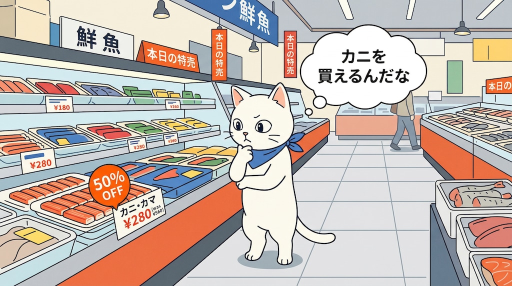 かにをかえるんだな