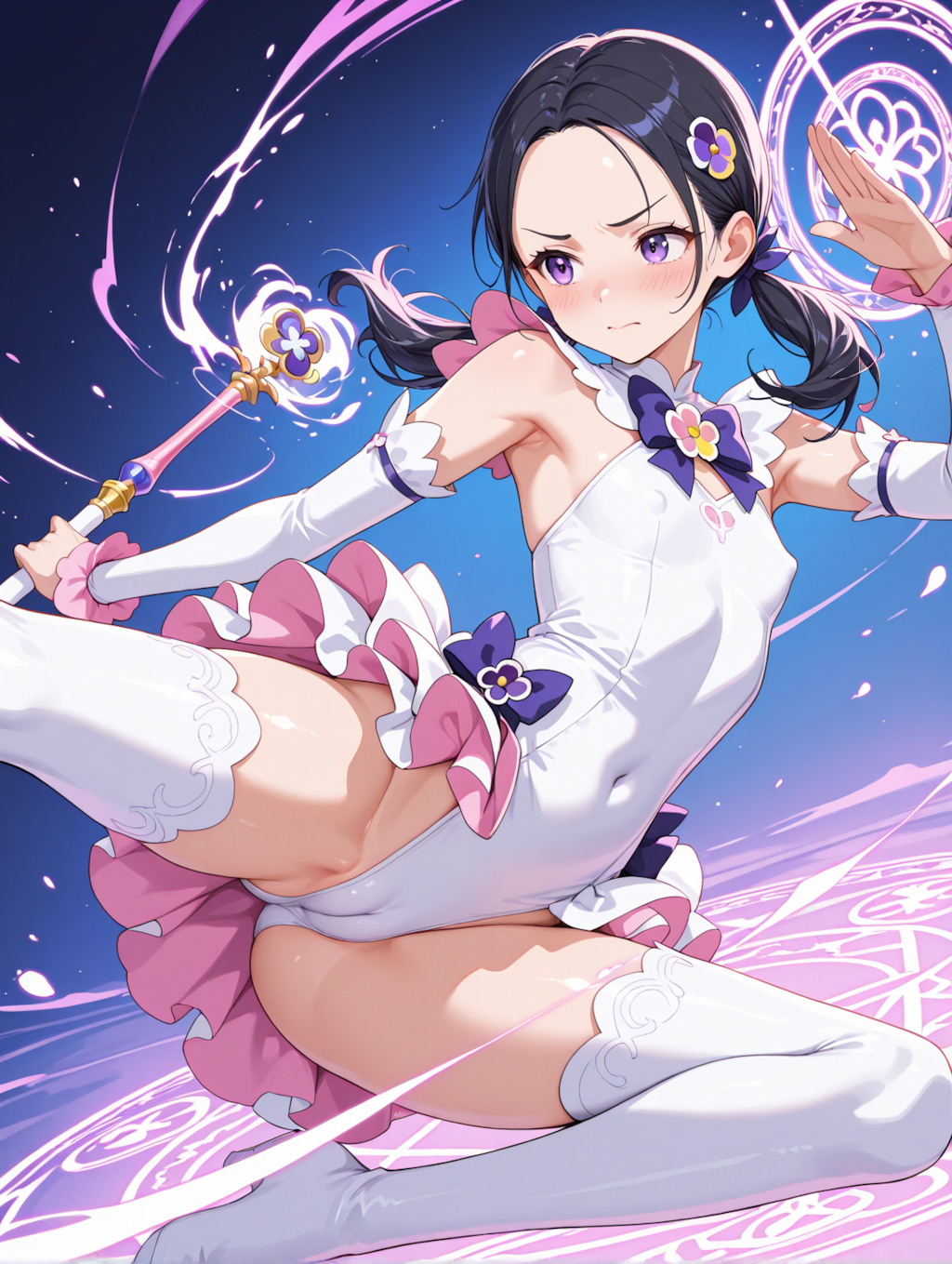 魔法娘５の戦闘_スミレ