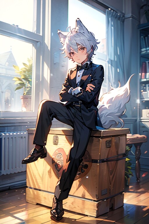 狼少年 | の人気AIイラスト・グラビア