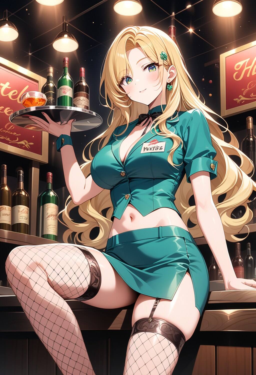 いらっしゃいませ？（金髪）