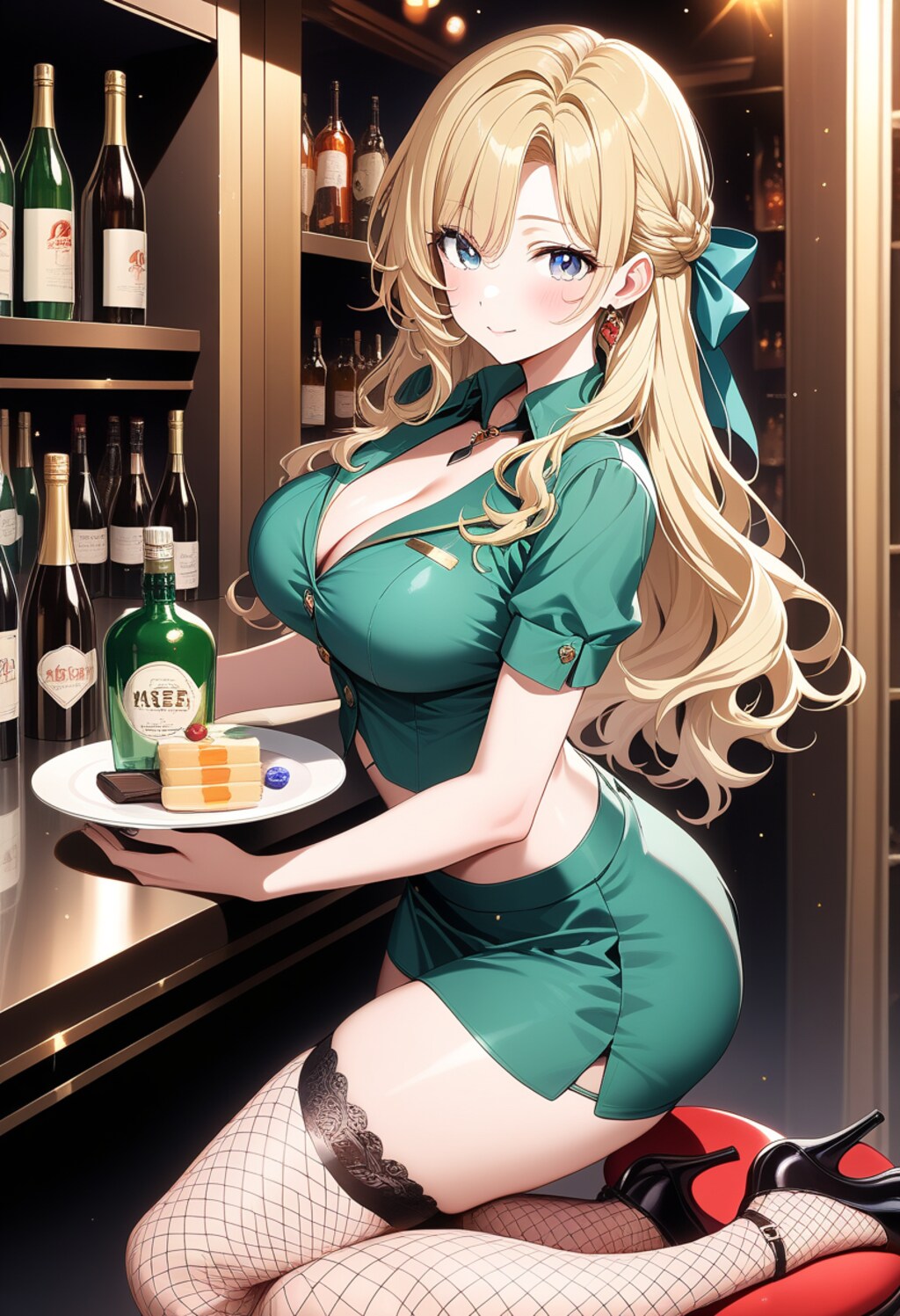 いらっしゃいませ？（金髪）