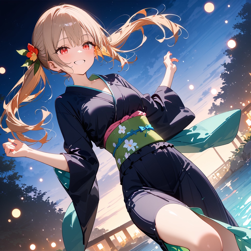 夕闇 | の人気AIイラスト・グラビア