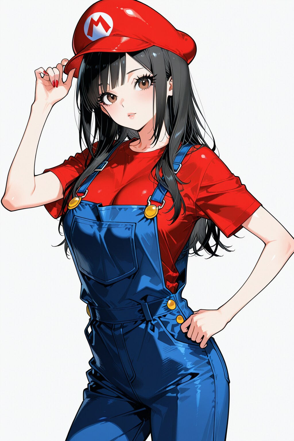 最強の双子のコスプレをする双子ギャル