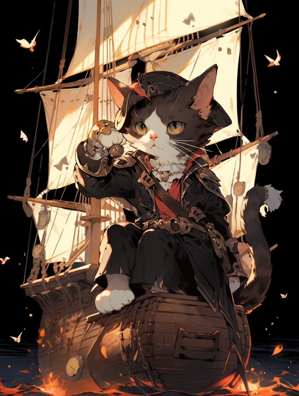 ねこ船長