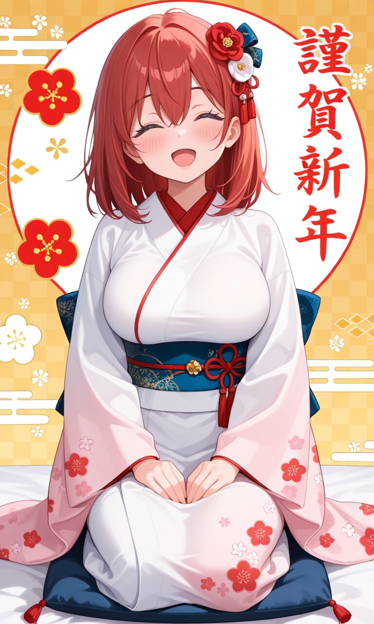 赤毛ちゃんより新年のごあいさつ