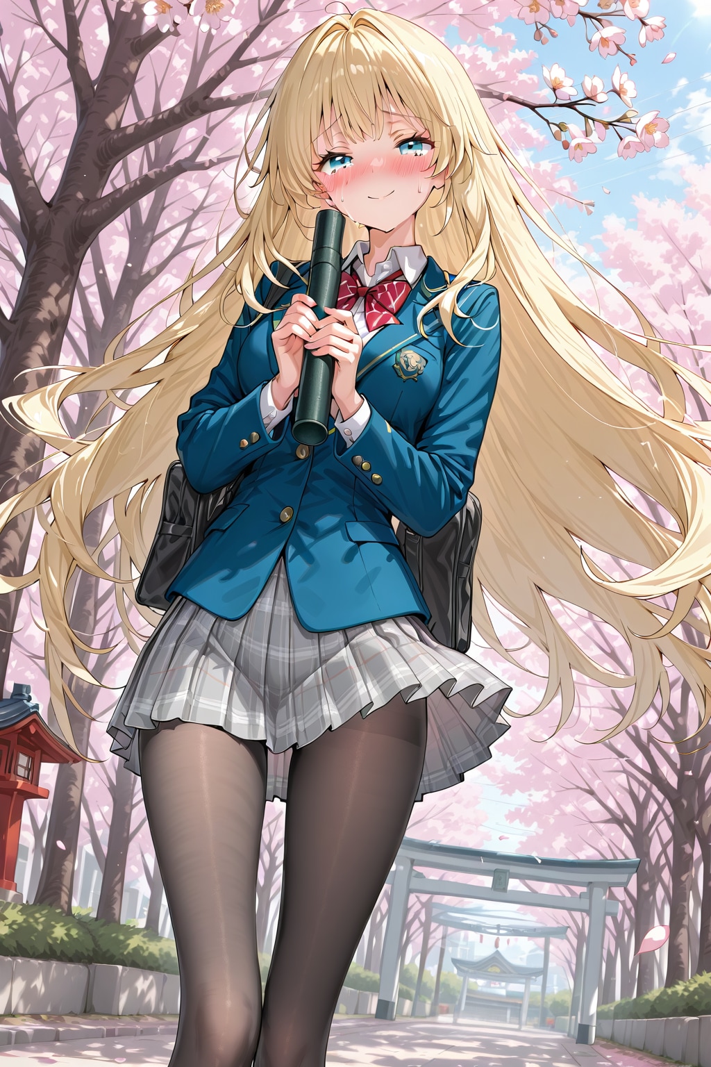 金髪　卒業 | の人気AIイラスト・グラビア