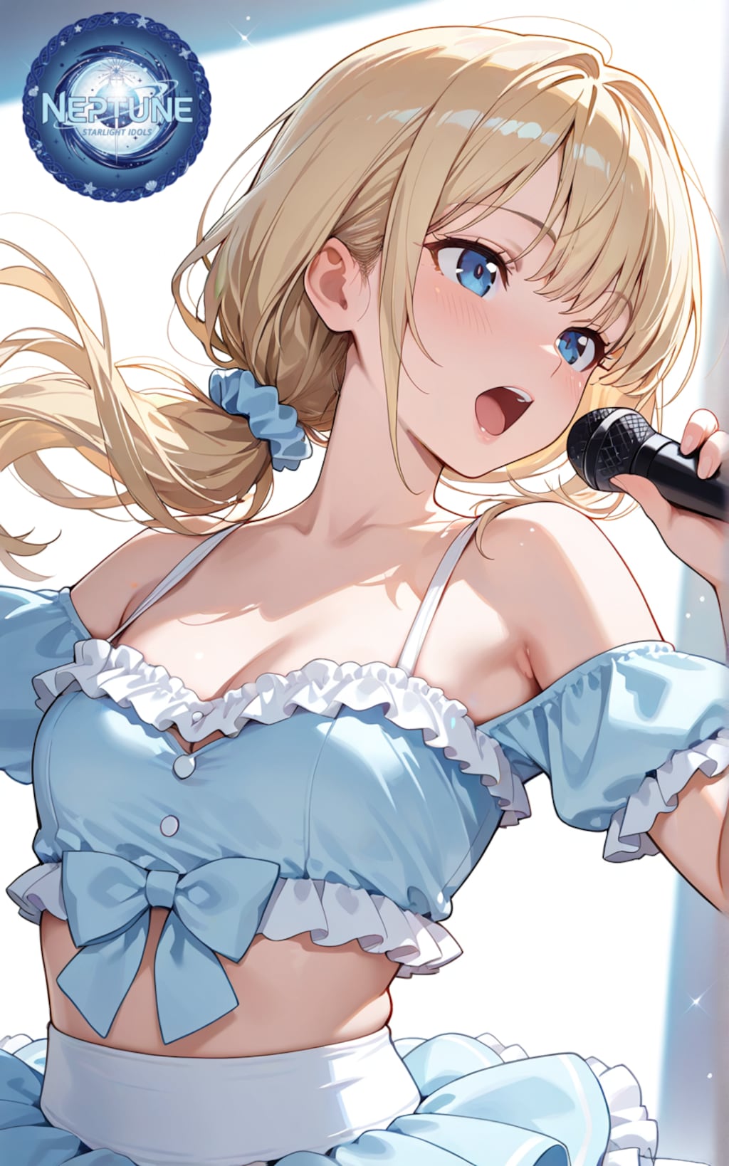 アイドル活動中