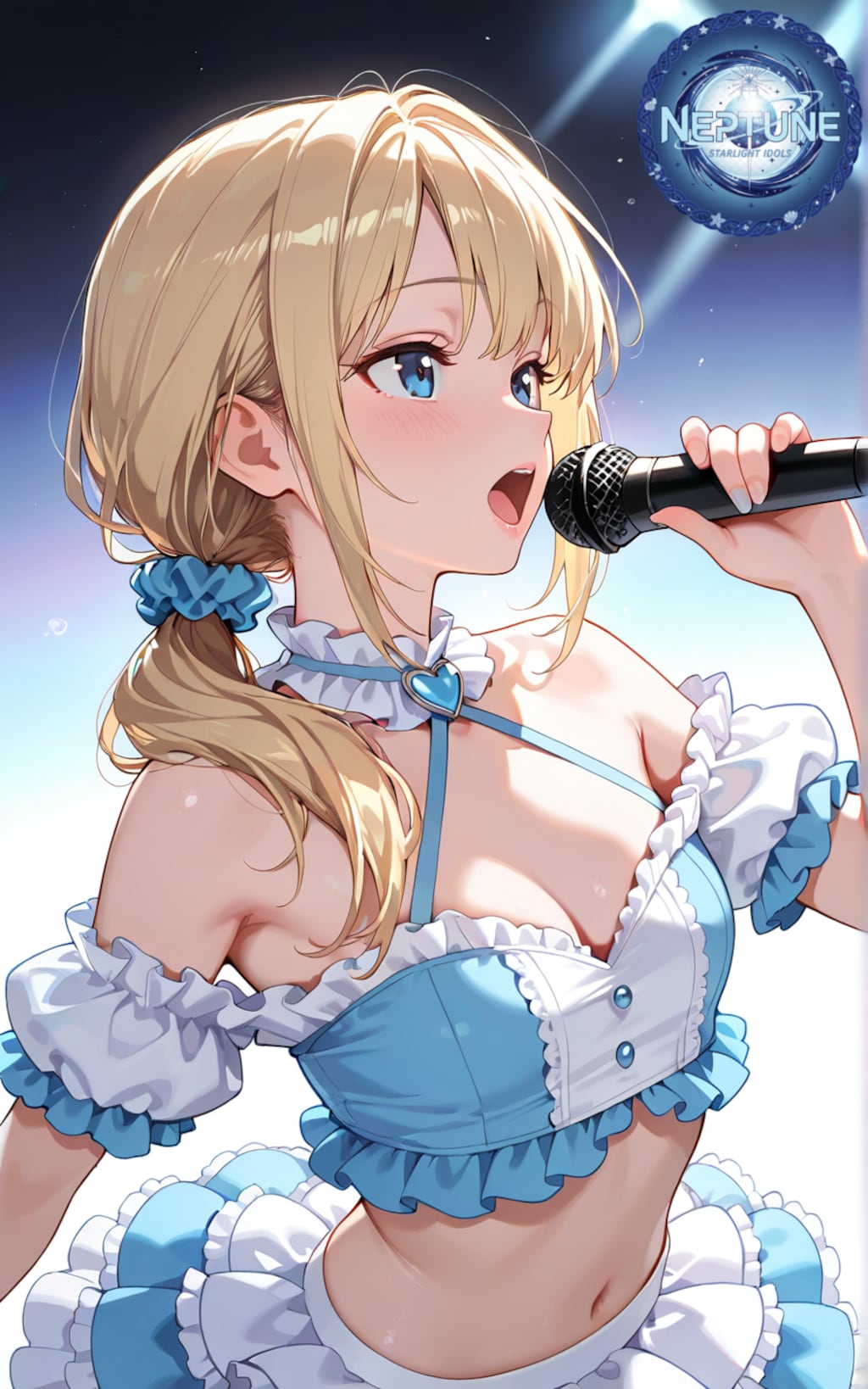 アイドル活動中